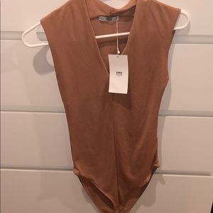 ZARA NUDE BODYSUIT